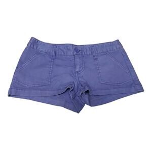 Mossimo Supply Co Blue Cotton Shorty Shorts | Size 1